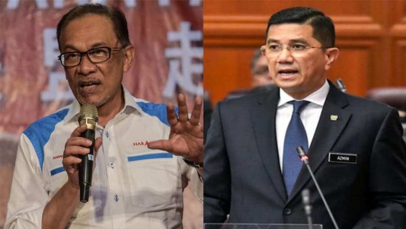 PKR in turmoil as politicians take aim at Anwar for not standing by Malaysian minister Azmin PKR in turmoil as politicians take aim at Anwar for not standing by Malaysian minister Azmin