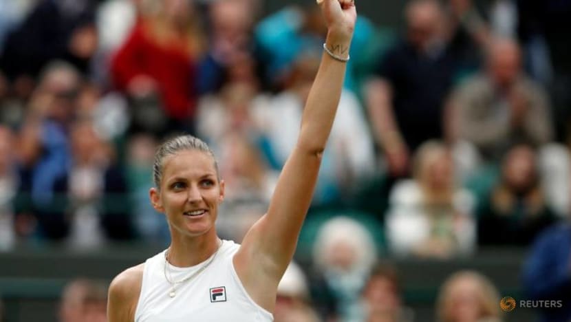Tennis-Czech Pliskova finally reaches Wimbledon semi-finals Tennis-Czech Pliskova finally reaches Wimbledon semi-finals