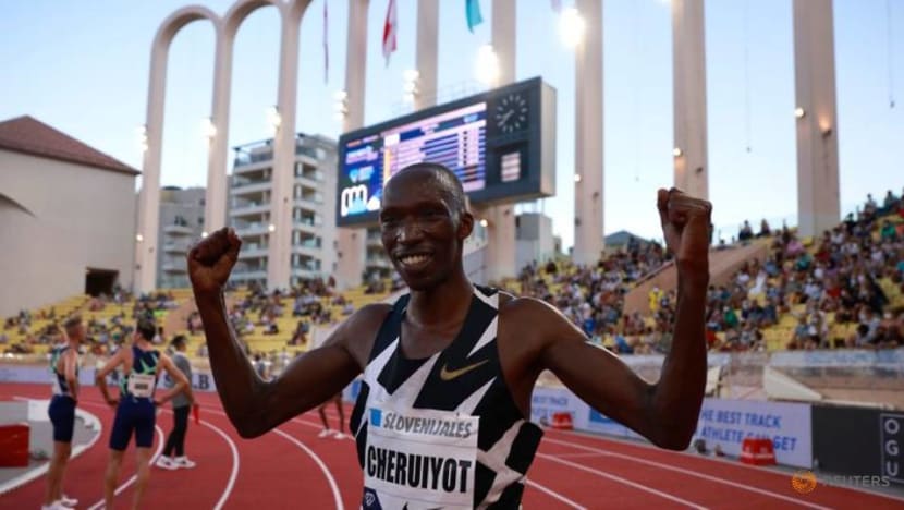 Athletics-Cheruiyot puts Olympic disappointment aside to clinch Diamond League win