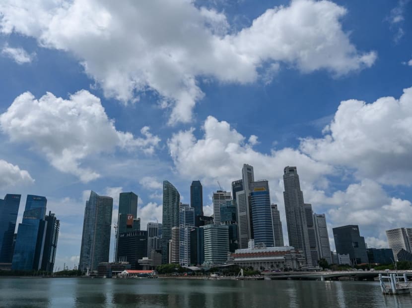 The city skyline in Singapore on Dec 1, 2022.