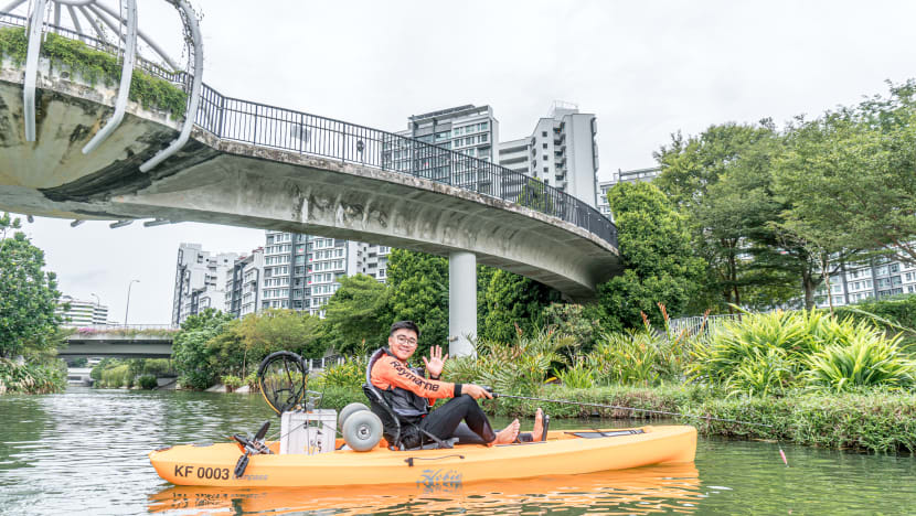 Freshwater kayak fishing being trialled for first time at Punggol Reservoir Freshwater kayak fishing being trialled for first time at Punggol Reservoir