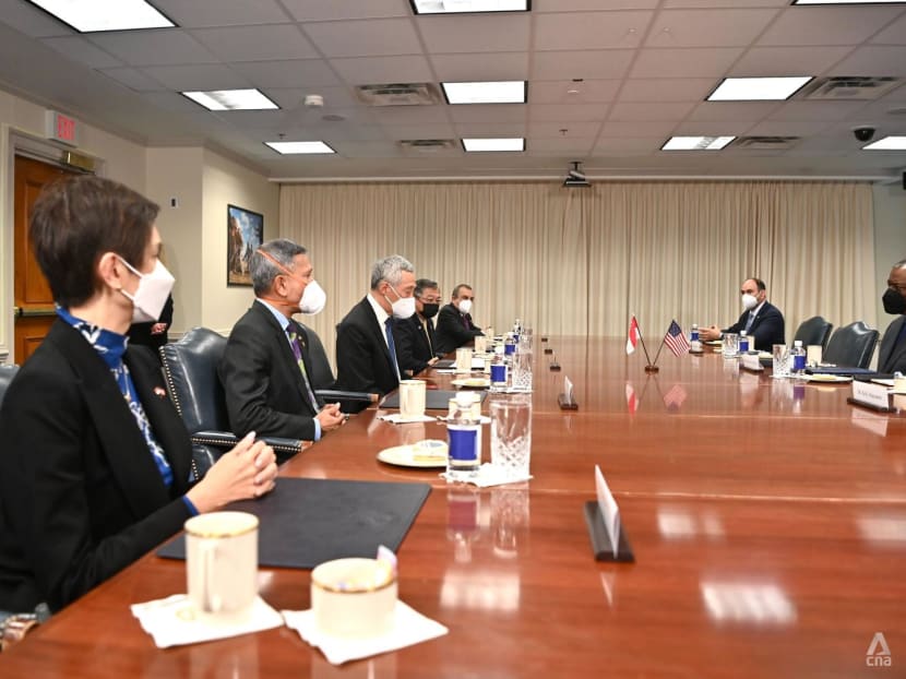 Singapore and US reaffirm defence ties, agree importance of sustained engagement by Washington in Asia Singapore and US reaffirm defence ties, agree importance of sustained engagement by Washington in Asia