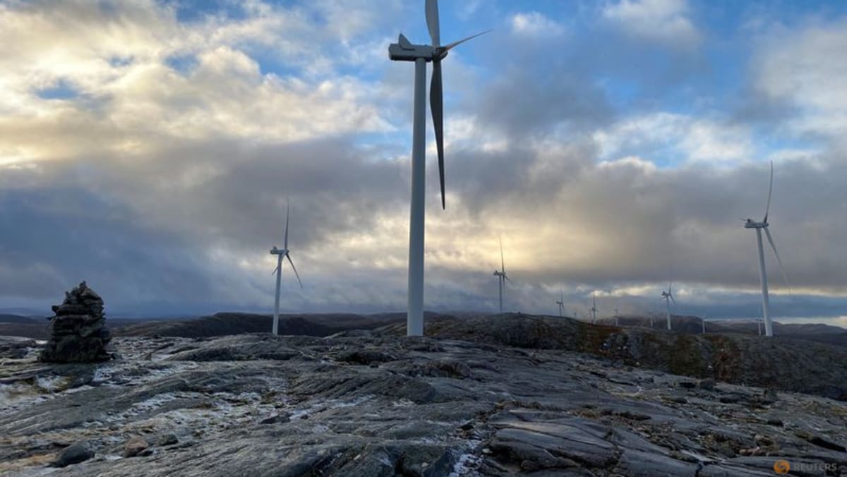 Norway wind farm protesters block finance ministry Norway wind farm protesters block finance ministry