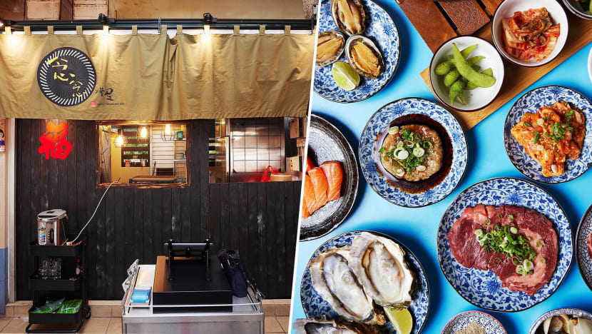 Salmon Sashimi, Oysters & Wagyu From $6.80 At Japanese BBQ Hawker Stall