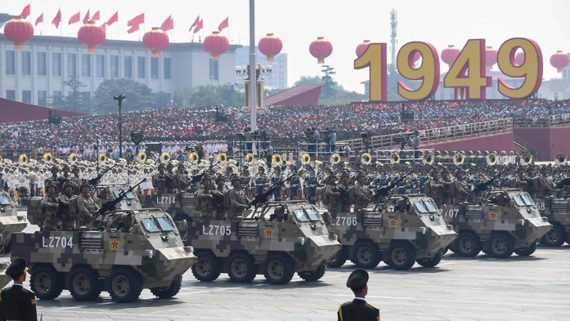 Missiles, drones and tanks: China shows off military prowess
