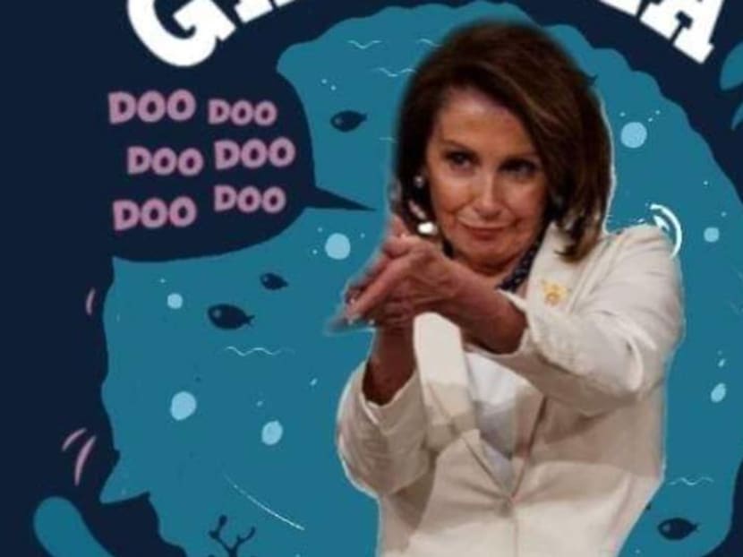 Nancy Pelosi's 'sarcastic' applause for Trump births #PelosiClap meme Nancy Pelosi's 'sarcastic' applause for Trump births #PelosiClap meme