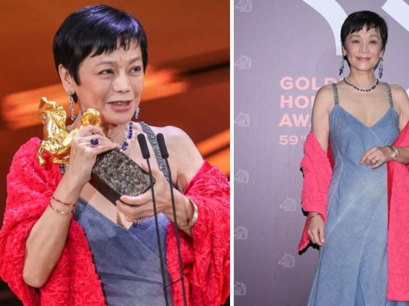 Sylvia Chang Wore An Old Dress & Her Mum's Shawl To Golden Horse Awards