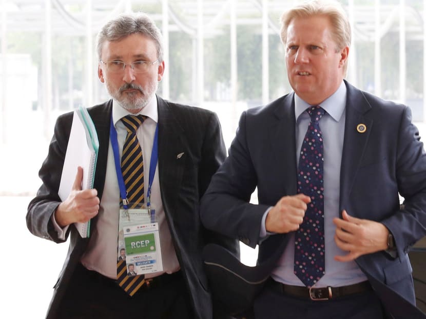 New Zealand's Trade Minister Todd McCLay (right). Photo: Reuters