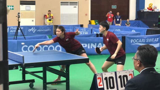 【东运会】乒乓双打两组女将 双双杀进半决赛