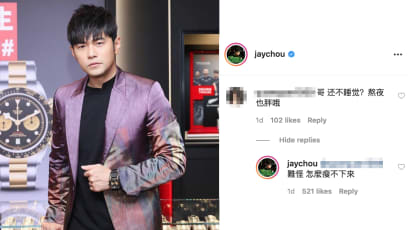 Jay Chou's Reply To A Fan Who Tells Him That Staying Up Late Makes One Fat Is Everything