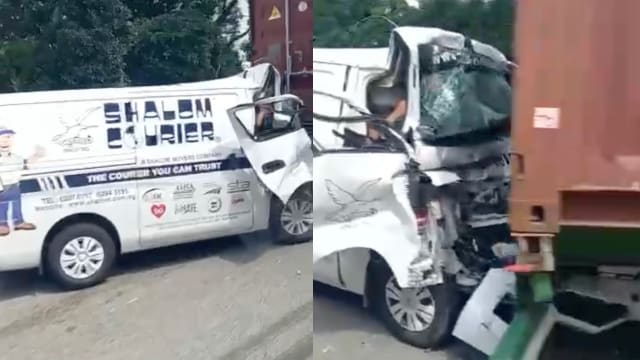 搬运货车撞拖车 26岁司机身亡