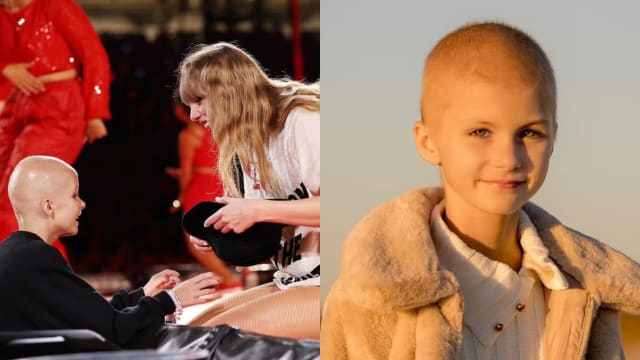 刚在悉尼演唱会获Taylor Swift “22”帽子　9岁脑癌女童病逝