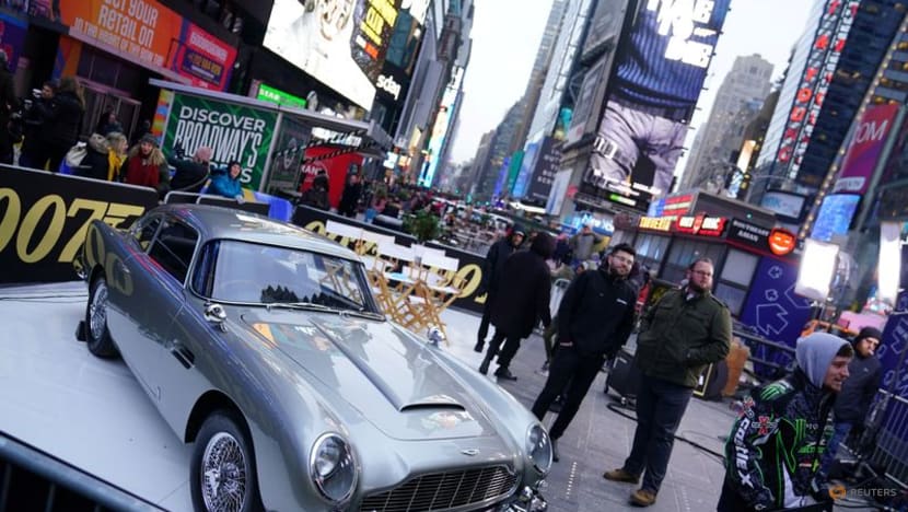 Aston Martin stunt car, Daniel Craig costumes star at James Bond auction Aston Martin stunt car, Daniel Craig costumes star at James Bond auction