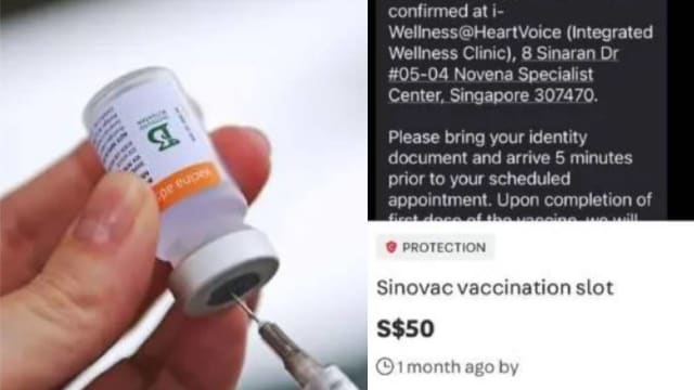 有人网上出售接种科兴疫苗时段 卫生部：将监测并采取执法行动