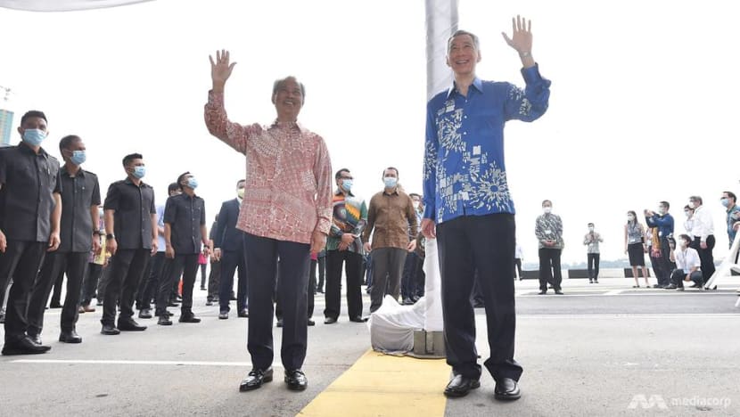 Singapore, Malaysia hold ceremony at Causeway to mark resumption of RTS Link project Singapore, Malaysia hold ceremony at Causeway to mark resumption of RTS Link project