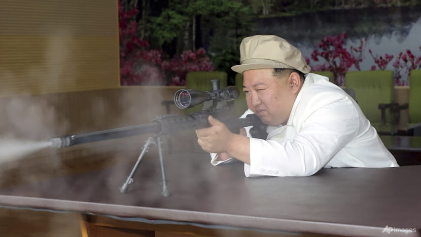 North Korean leader Kim tours weapons factories and vows to boost war readiness in face of tensions