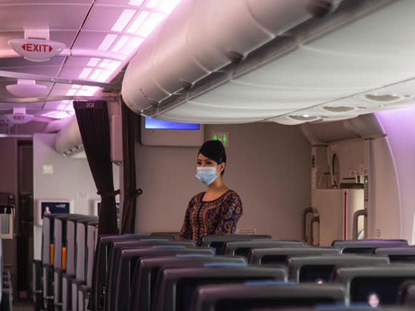 Some family members of Singapore Airlines' cabin crew are anxious about their spouses or children catching the coronavirus while others are not so.