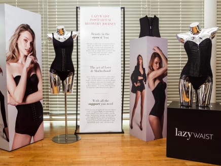 The Lazywaist shapewear range aims to deliver the desired combination of abdominal support, comfort and ease of use. Photos: Lazywaist