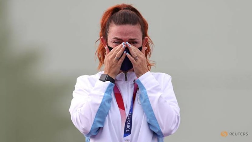 Shooting: Tears of joy as San Marino becomes smallest Olympic medal-winning nation