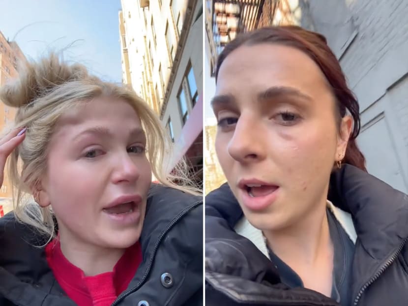 trending new york women punch attack