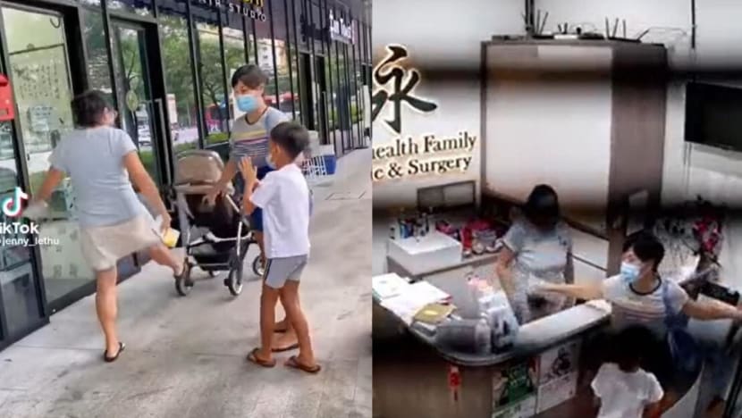 Bukit Batok clinic employee 'reprimanded', placed on leave of absence after dispute with mother and son Bukit Batok clinic employee 'reprimanded', placed on leave of absence after dispute with mother and son