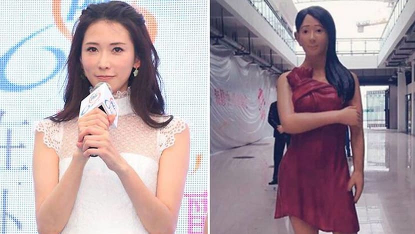 Ugly celebrity wax figures exhibited in Sichuan again