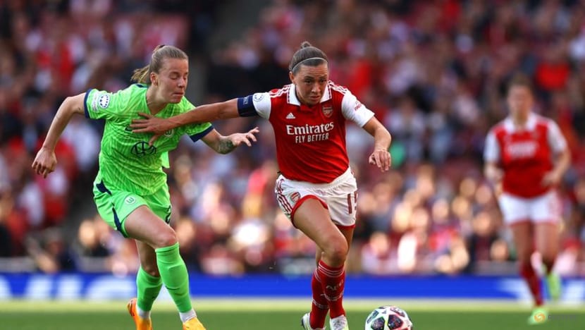 Wolfsburg beat Arsenal in extra-time to set up Champions League final with Barca
