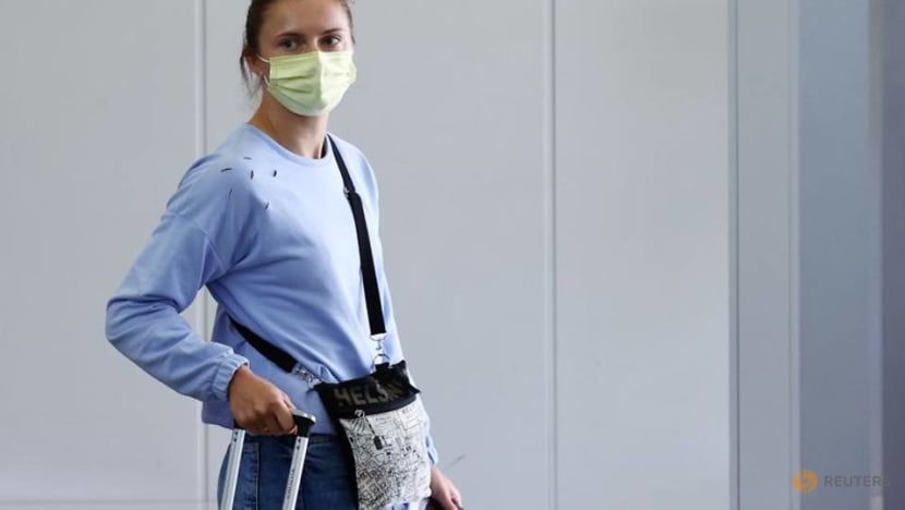Olympics-Sprinter touches down in Vienna after refusing to return to Belarus Olympics-Sprinter touches down in Vienna after refusing to return to Belarus