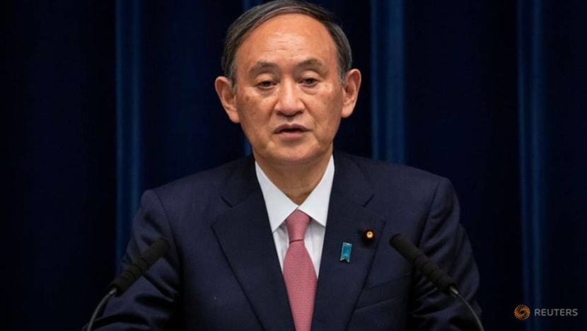 Japan's Suga says government will stick to pledge on balancing budget Japan's Suga says government will stick to pledge on balancing budget