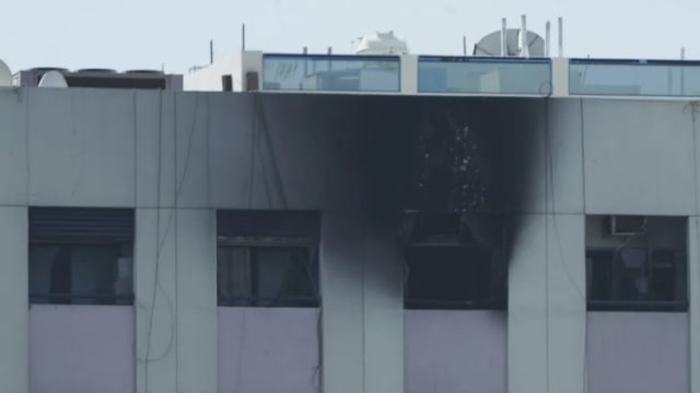 迪拜住宅大楼发生大火 造成16死九伤