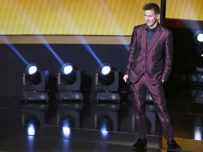 When Lionel Messi appeared on stage during the FIFA Ballon d’Or 2014 award ceremony in Zurich on Monday, it was impossible not to notice the mistrust or alienation that came over him when he was asked to be open about his life and career. PHOTO: REUTERS