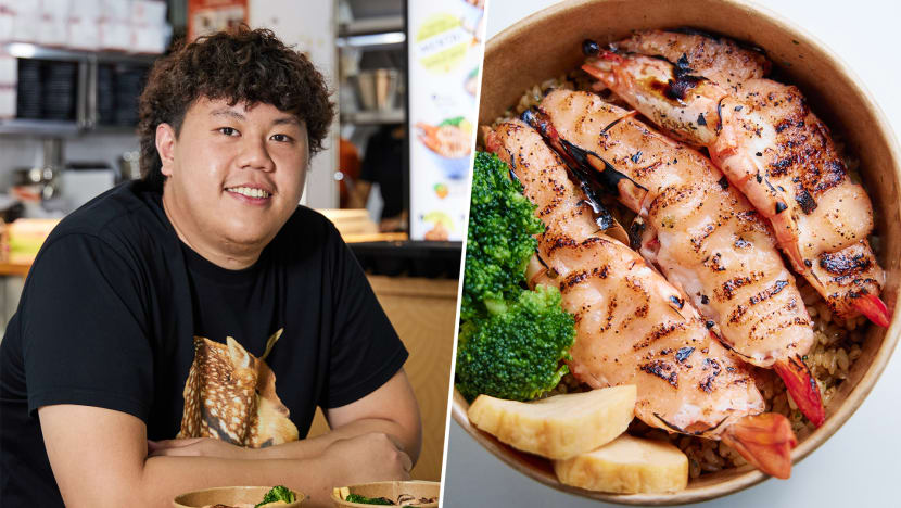 King Of Fried Rice Towkay, 25, Opens Mentaiko-Themed Japanese Rice Bowl Hawker Stall