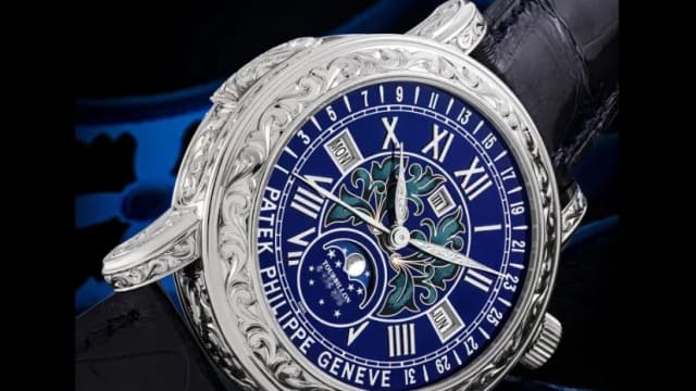 770万新元！百达翡丽腕表创线上拍卖史最高成交价