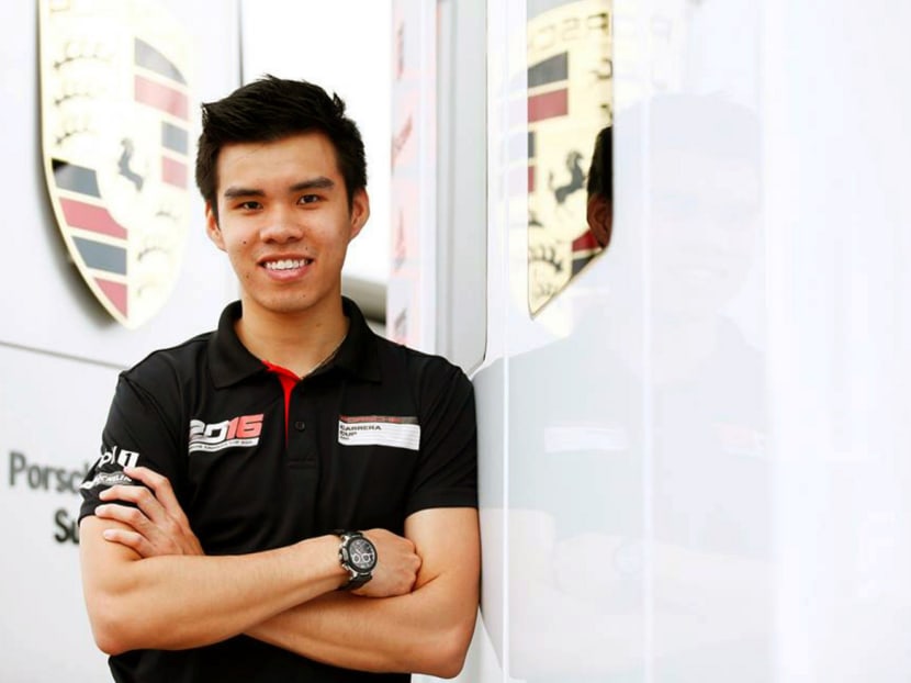Tang says his involvement in the Porsche Supercup has given him a timely boost in confidence as he seeks to challenge for the title in the final six rounds of the competition. Photo: Porsche Carrera Cup Asia