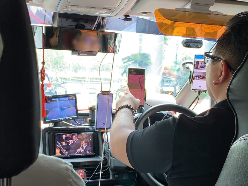 The driver even had a mobile screen playing a live symphony while he was behind the wheel.