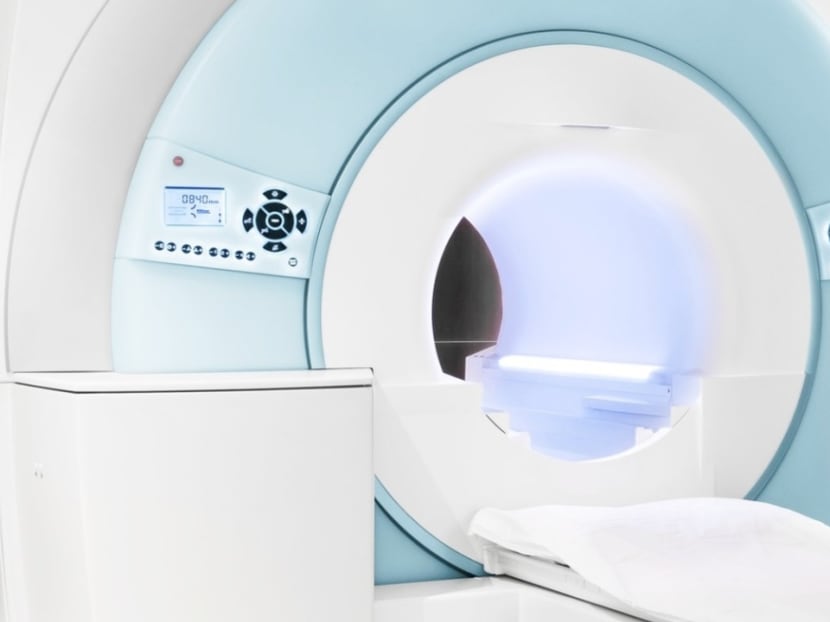 An MRI scanner.