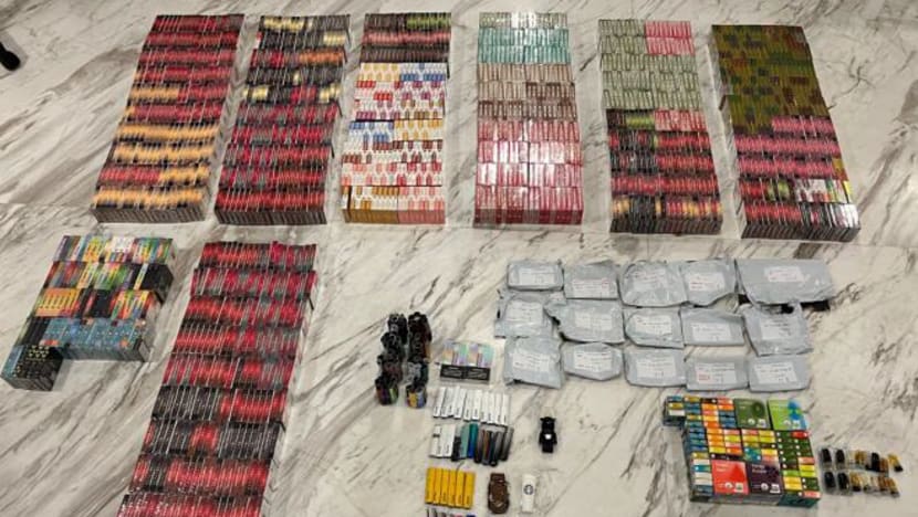 E-vaporisers and components worth about S$200,000 seized by HSA