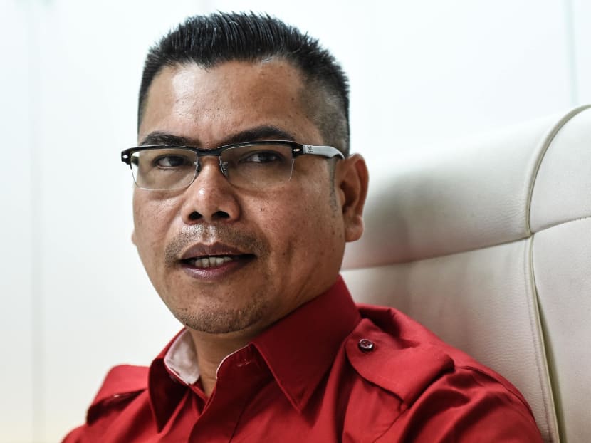 Mr Jamal Yunos speaking during an interview at his office in Kuala Lumpur on Nov 3. Photo: AFP