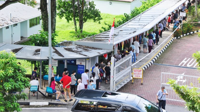 Insufficient resources at large polling stations, uneven voter turnout led to GE2020 polling day queues: ELD review Insufficient resources at large polling stations, uneven voter turnout led to GE2020 polling day queues: ELD review