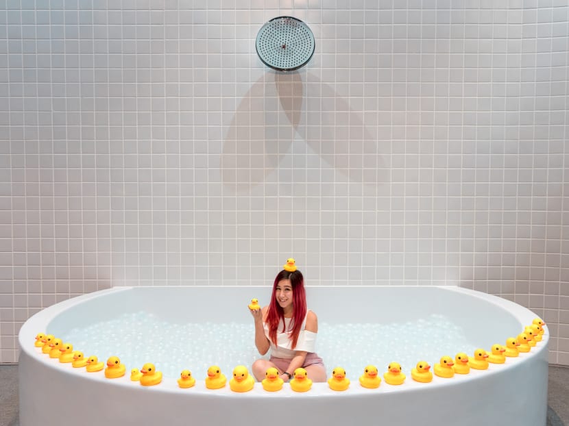 Bubbling with a zeal for baths Bubbling with a zeal for baths