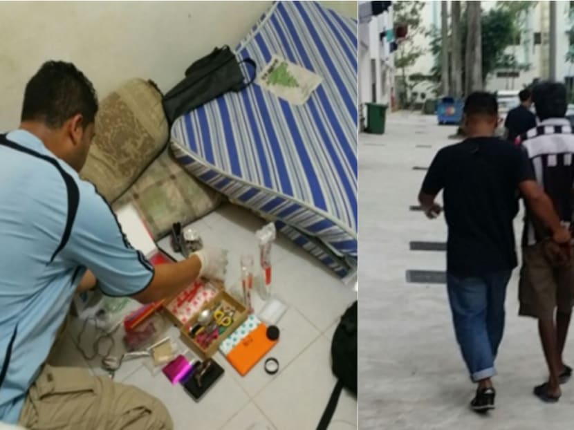 Gallery: S$314,000 worth of drugs, 81 people arrested in island-wide drug busts