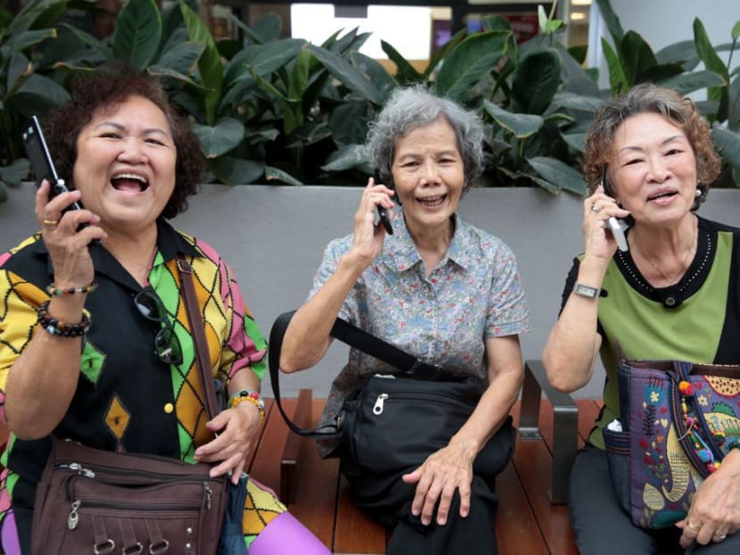 The Republic's fourth telco, Australian operator TPG, aims to start its services in the second half of the year and is looking to attract elderly users here with a mobile plan that would be free for the first two years. Photo: Jason Quah/TODAY