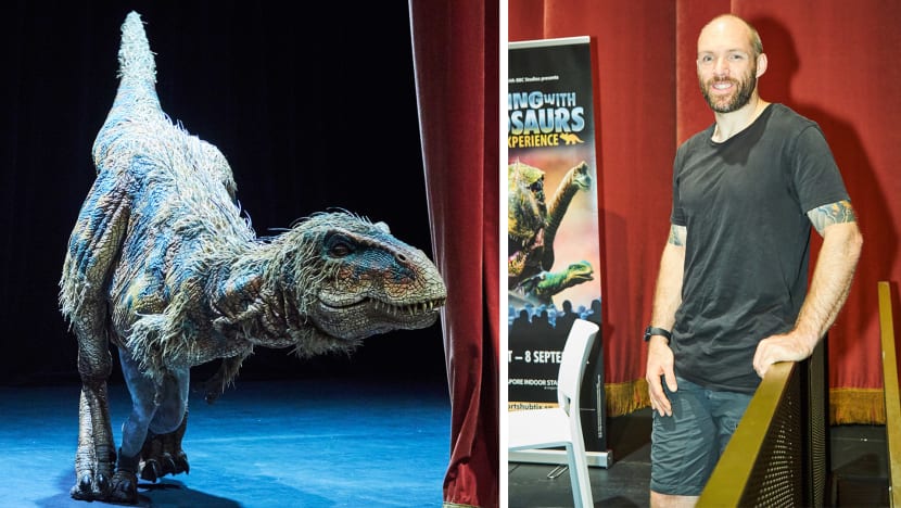 Walking With Dinosaurs In Singapore: What It’s Like Inside A 35kg Baby T-Rex Costume