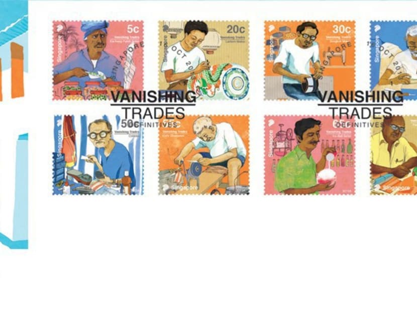 Special stamps to preserve memory of Singapore’s vanishing trades  TODAY