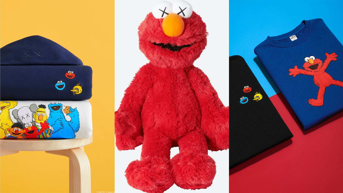 Ready For Volume 2 Of Uniqlo's KAWS x Sesame Street Collection? Plush - TODAY