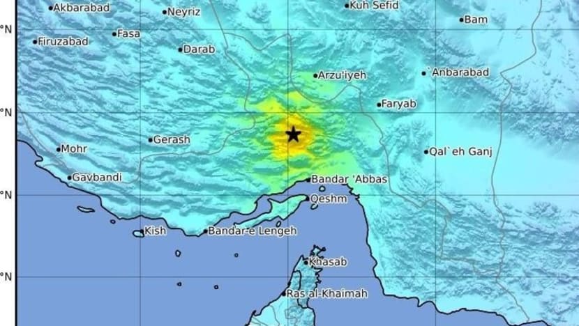 Seorang maut, 70 cedera; dua gempa bumi kuat landa Homuzgan, Iran