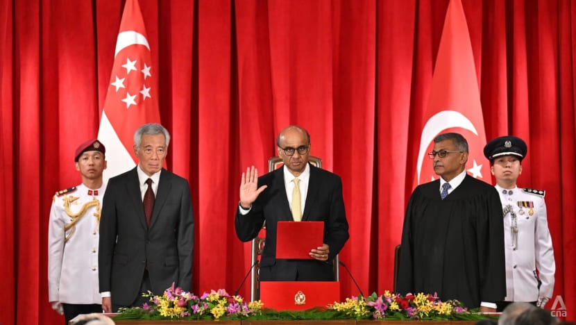 Tharman Shanmugaratnam sworn in as Singapore's ninth President