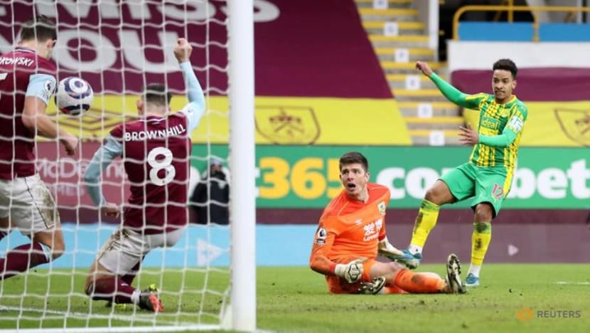 Football: Burnley held to stalemate at home by 10-man West Brom Football: Burnley held to stalemate at home by 10-man West Brom