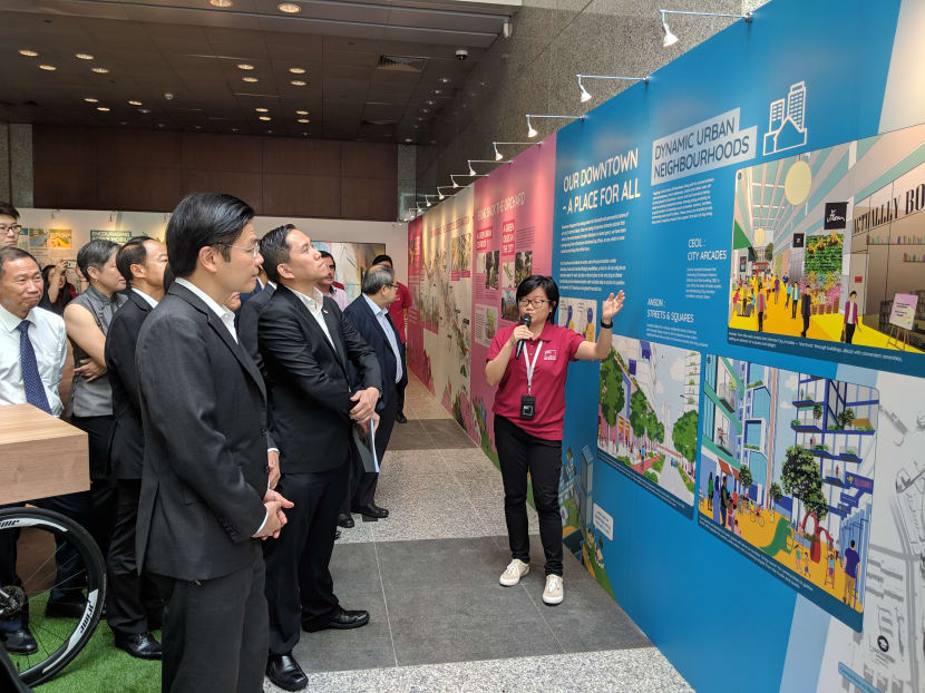 Mr Lawrence Wong, Minister for National Development and Second Minister for Finance, attends the launch of URA’s Draft Master Plan 2019, where two new incentives to rejuvenate strategic areas in Singapore were announced.