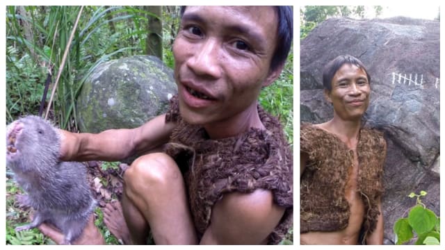 越南真人版“泰山”隐居森林41年 浑然不知世上有女人
